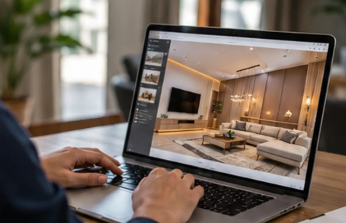 Step 2: 3D & AI layout visualisations to see your exact space before finalising